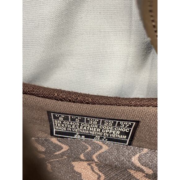 Skechers Womens Brown 49405 Relaxed Fit Air Cooled Memory Foam Shoes Size 8 - Picture 6 of 6